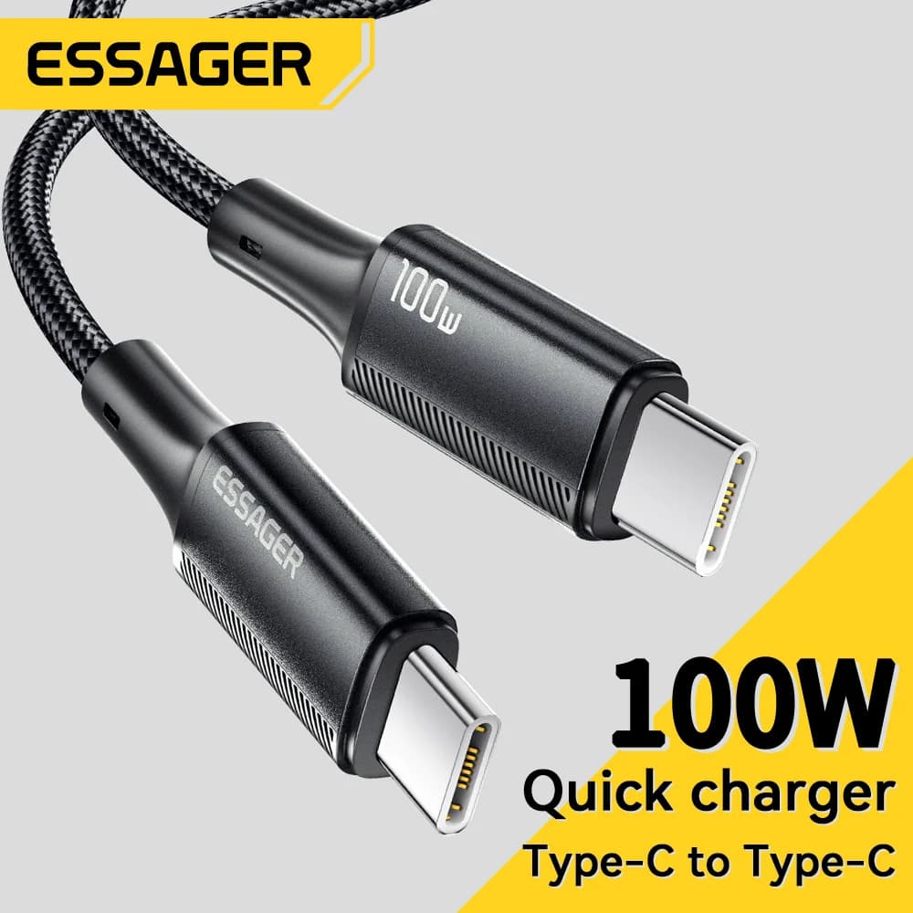 Kabel USB-C na USB-C za hitro polnjenje 100W PD