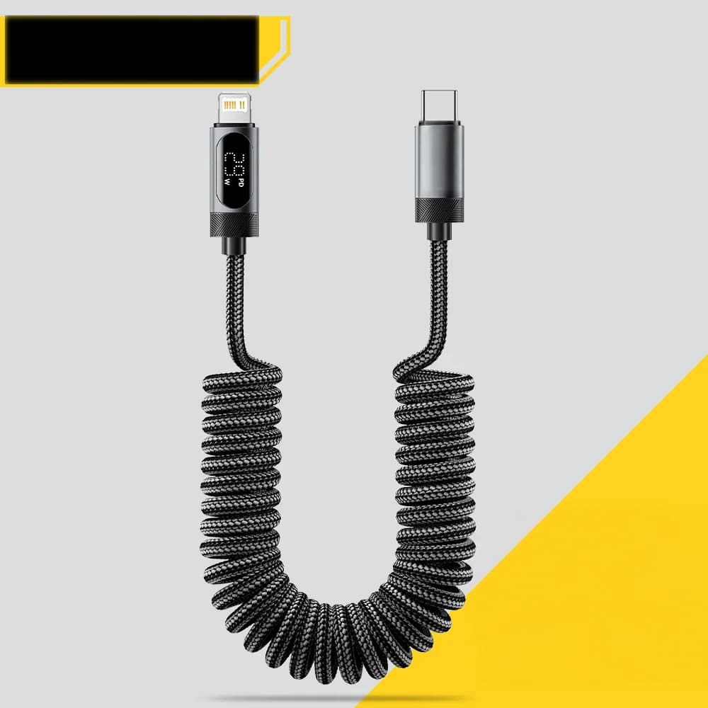 Pomladni kabel USB-C na Lightning za hitro polnjenje