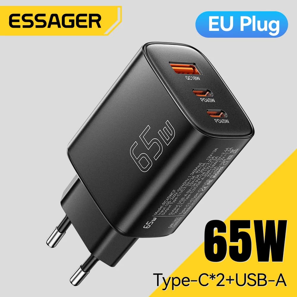 65W GaN USB-C polnilec s hitrim polnjenjem 4.0