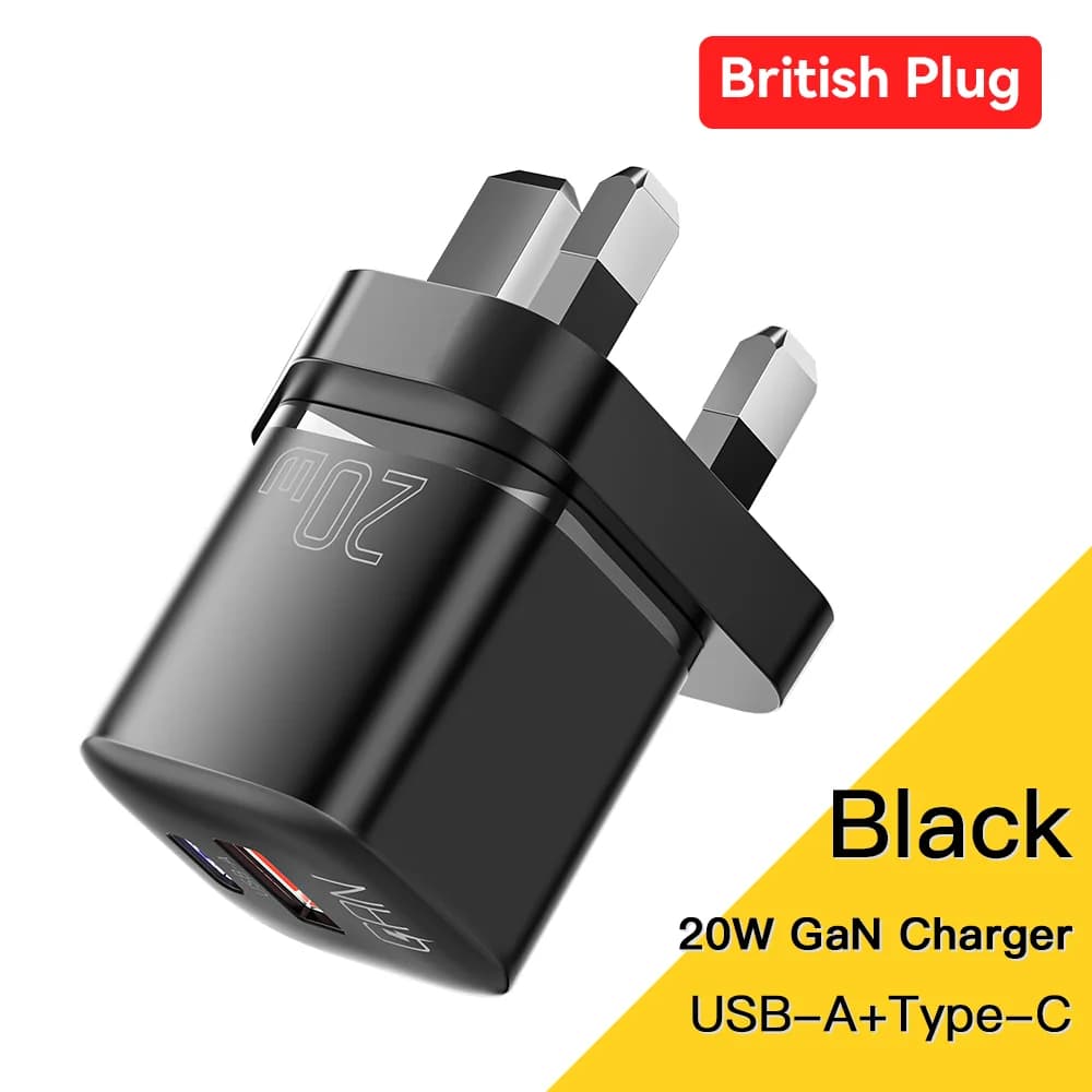20W GaN USB-C PD hitri polnilec