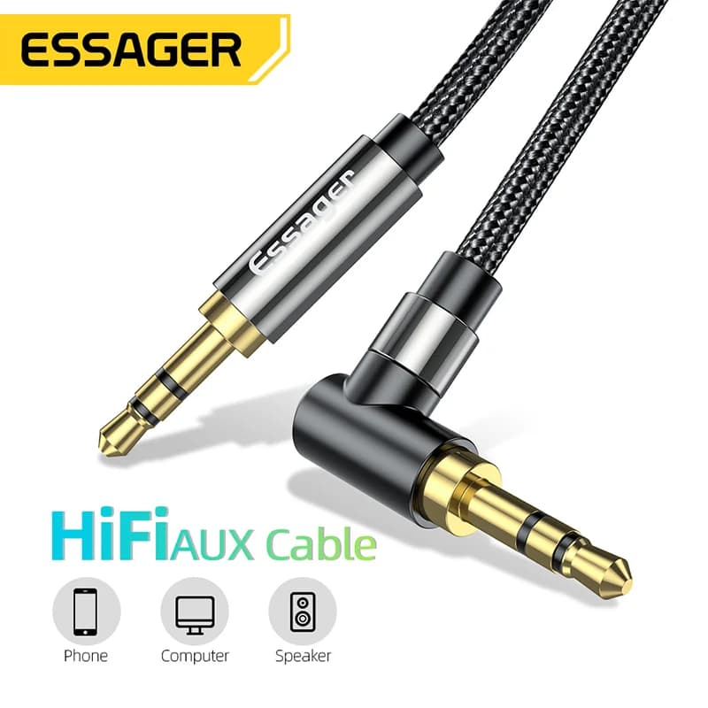 Hi-Fi zvočni kabel AUX 3,5 mm za zvočnike