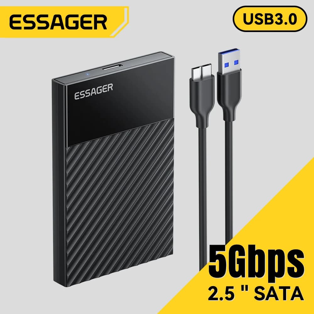 Ohišje za SSD/HDD diske 2,5-palčni USB 3.0 SATA
