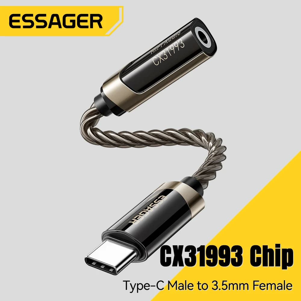 HiFi audio adapter USB-C na 3,5 mm