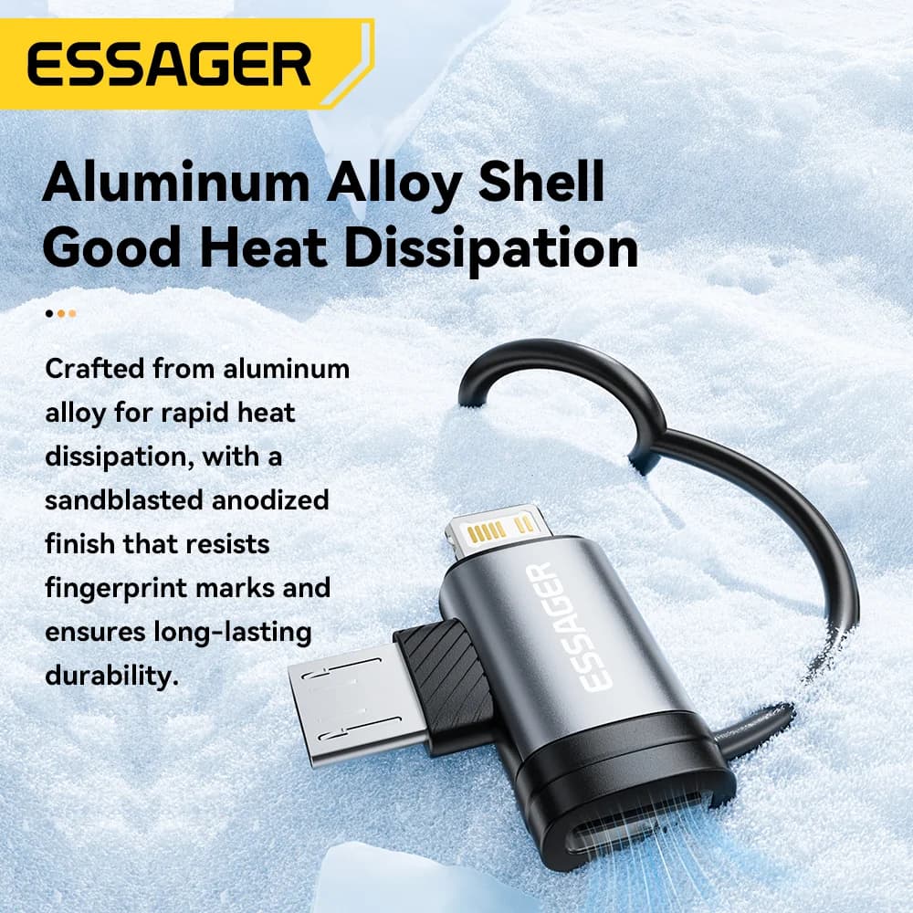 2-v-1 adapter Lightning in Micro USB