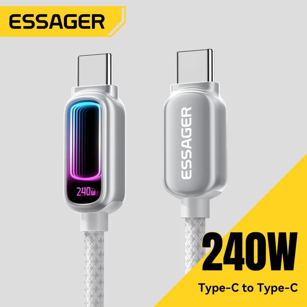 240W kabel USB-C na USB-C s podporo za polnjenje 100W PD 3.1