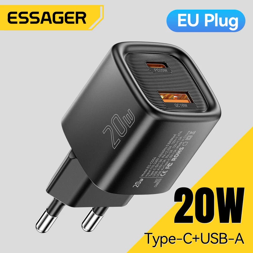 Hitri polnilec USB-C PD, 20W