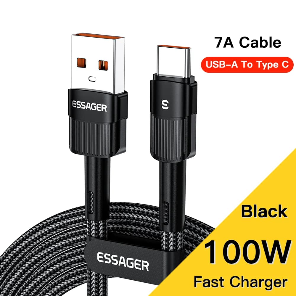 Hitri polnilni kabel USB-C na USB-C 100W, dolžina 3m