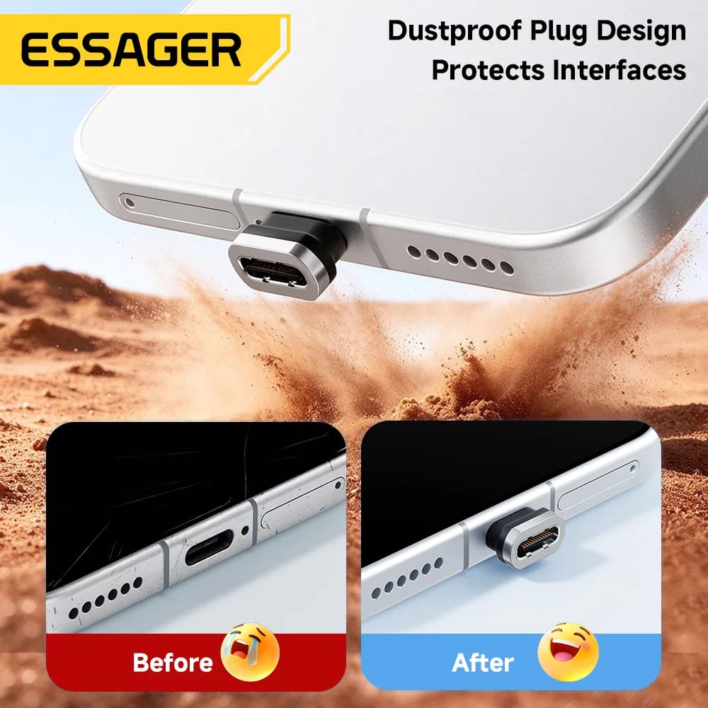 Magnetni USB-C kabel za hitro polnjenje 100W 7A