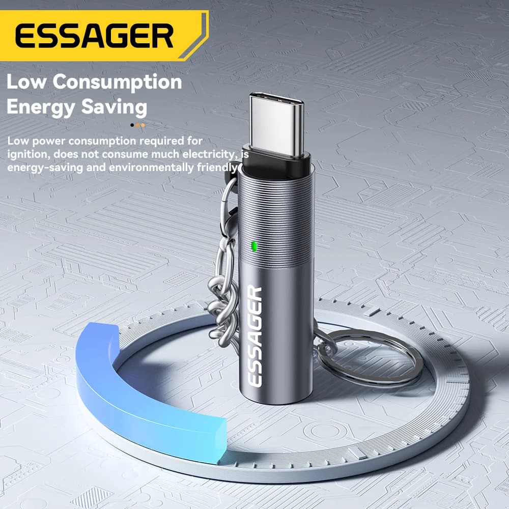 Mini USB-C prižigalnica z volframovo žico